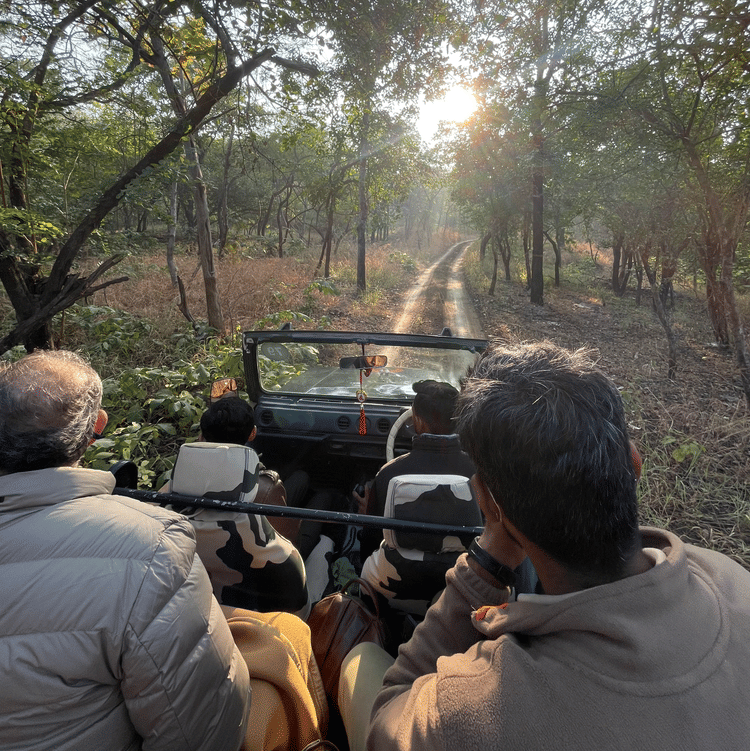 2 Men on a Safari at Gir