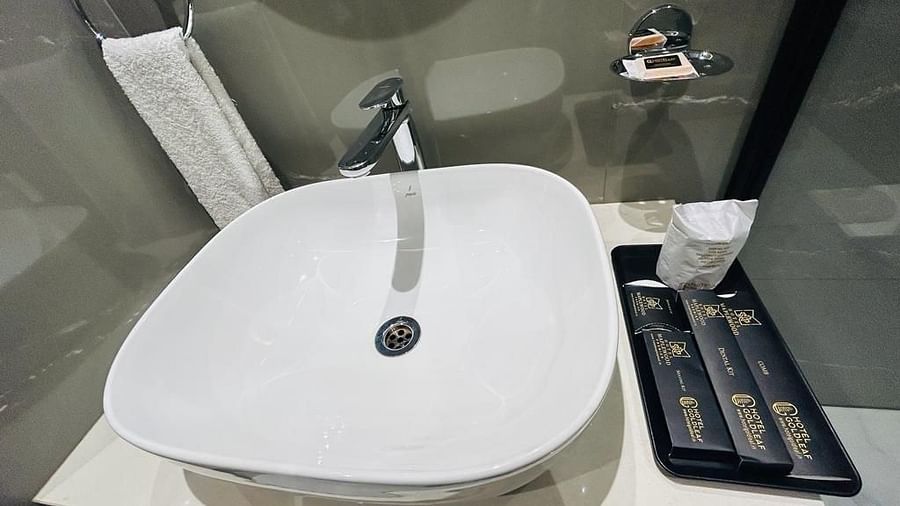 A picture of a sink - Five Elements Hotels Goldleaf, Haldwani