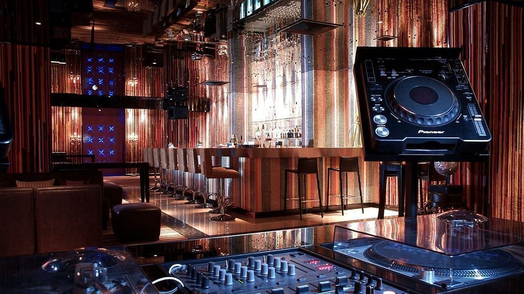 The Flava venue that features a DJ console - Night Hotel Bangkok