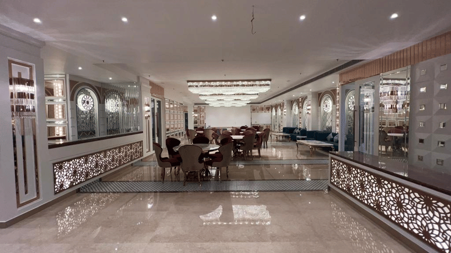 A party hall 