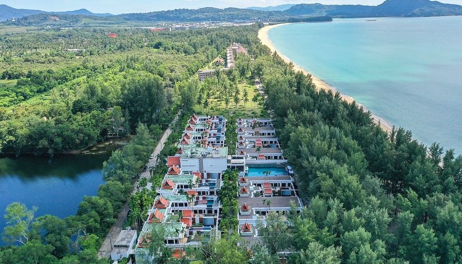 alt-text aerial image of Maikhao Dream Villa Resort and Spa, Phuket