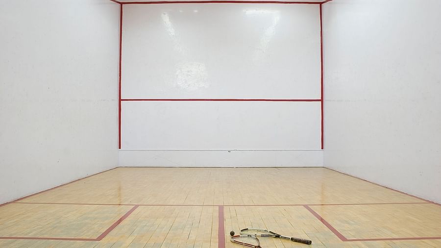 Ramanashree California Resort - image of a Squash Court