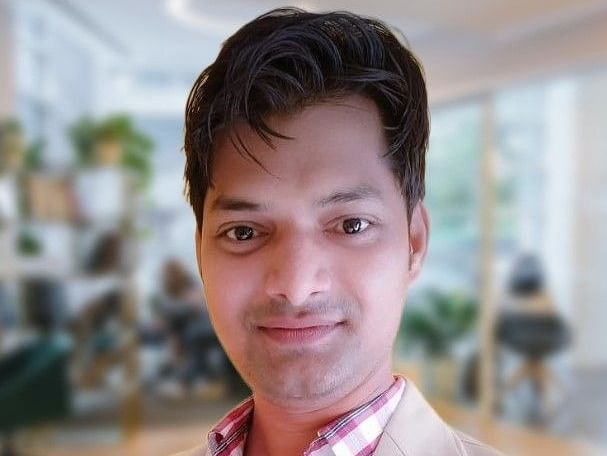 A close-up image of Mr. Salman Shaikh (Deputy Company Secretary) - Kamats India