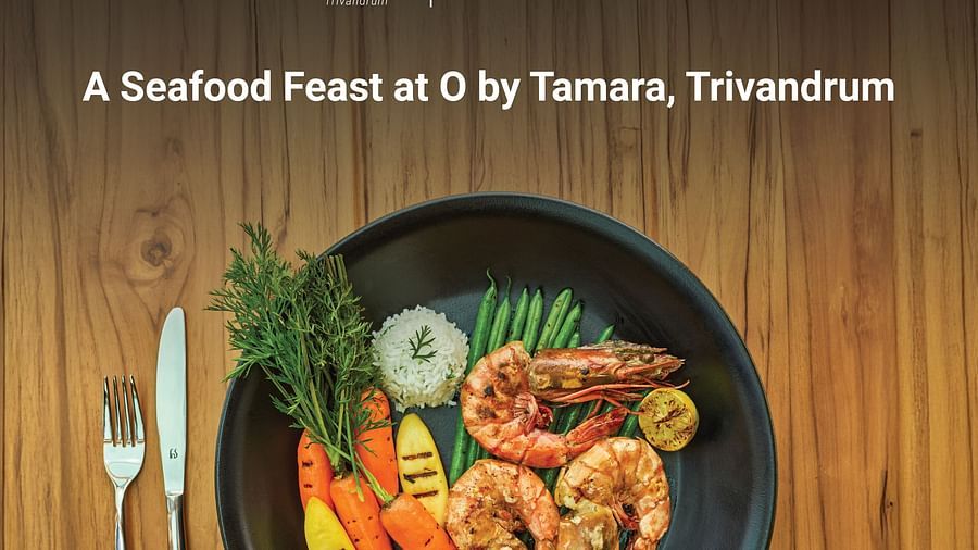 Website Seafood Promotion Ad