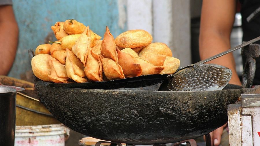 a street food stall