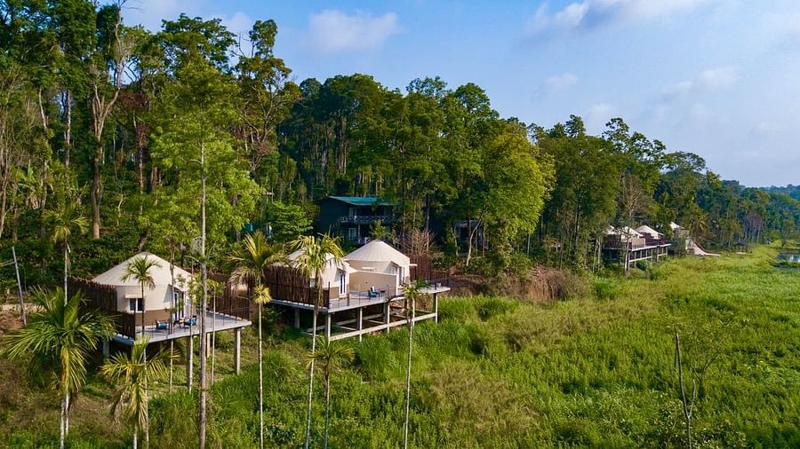 Luxury Machaan overlooking Hadlu