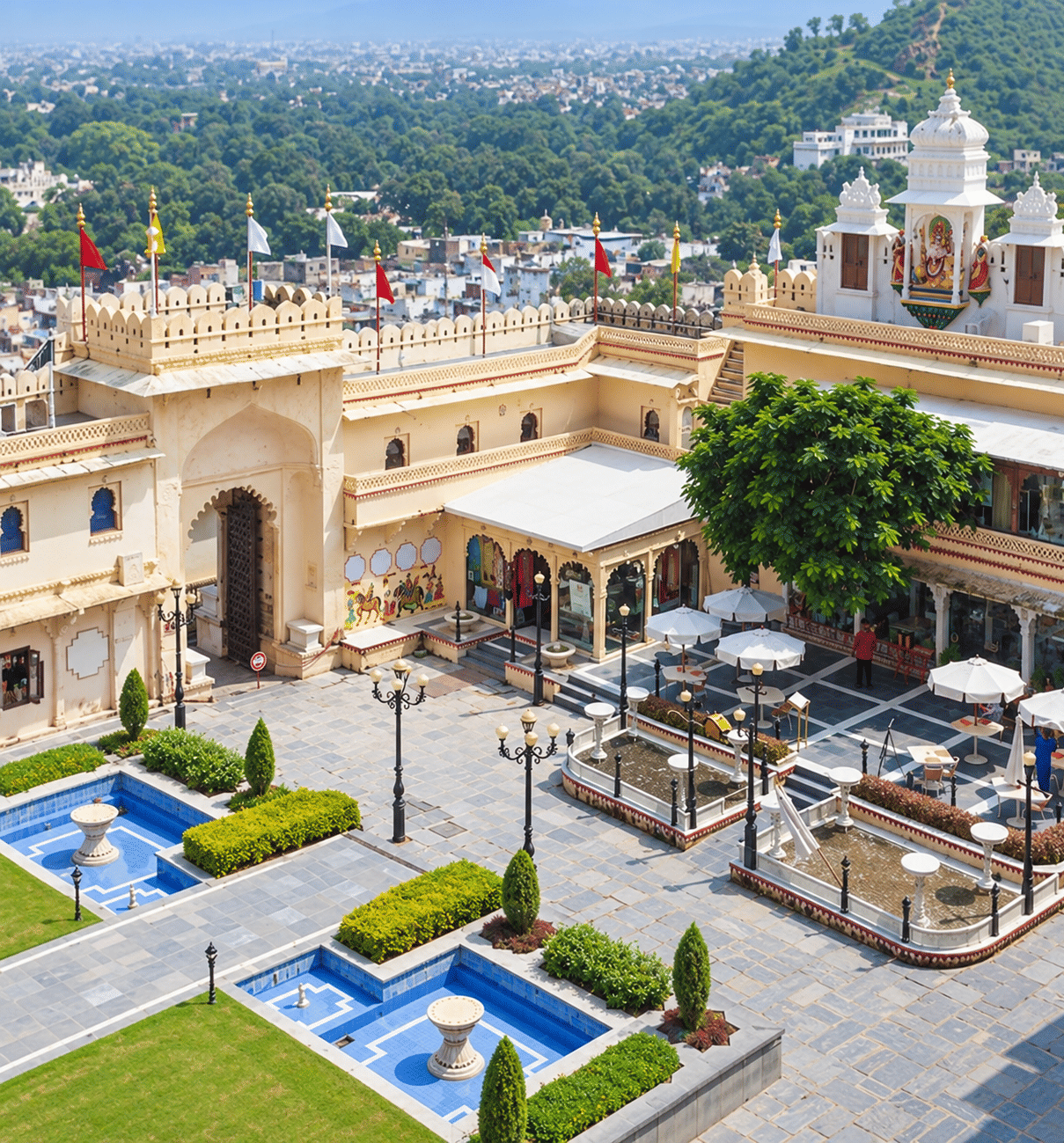 Bamboo Saa resorts & spa Udaipur