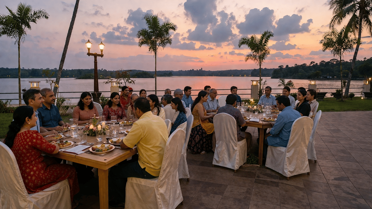 Family events and outdoor dining