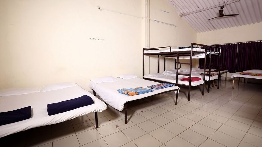 Dormitory Interior - Sajan - Spacious Non AC Dormitory at Nature Trails Sajan with 20 beds, perfect for large groups and budget stays.