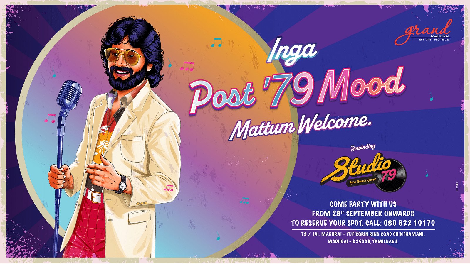 Grand Madurai  Bar  Studio 79 Simplotel