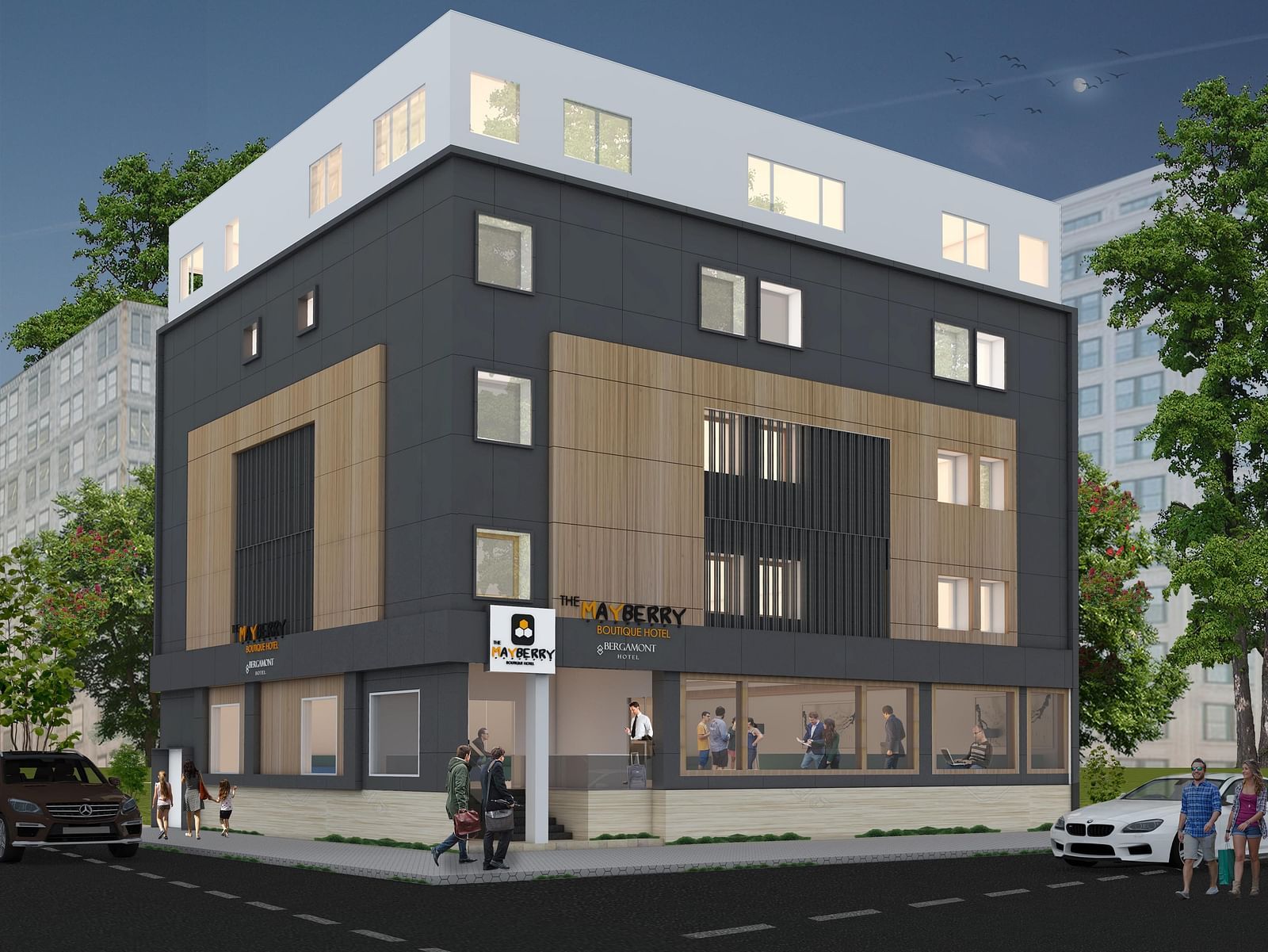 facade image of The Mayberry, Tiruppur