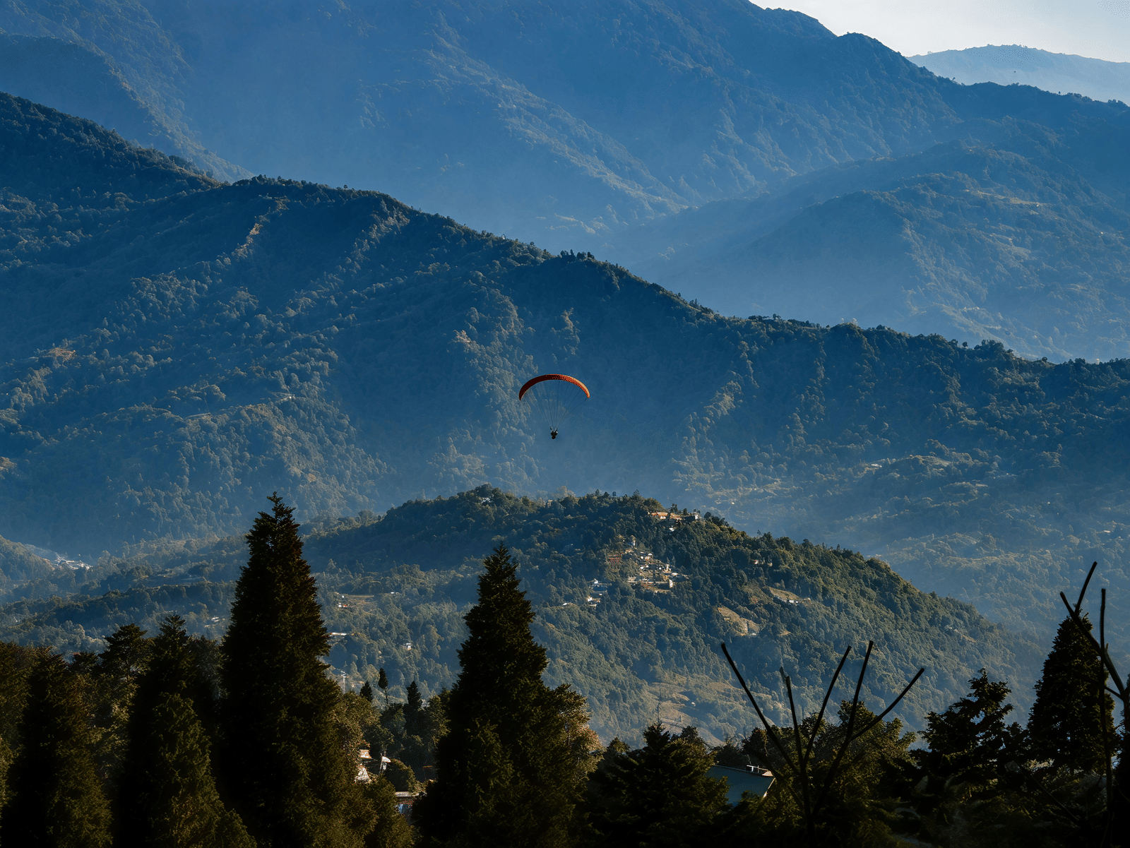 Paragliding In Gangtok