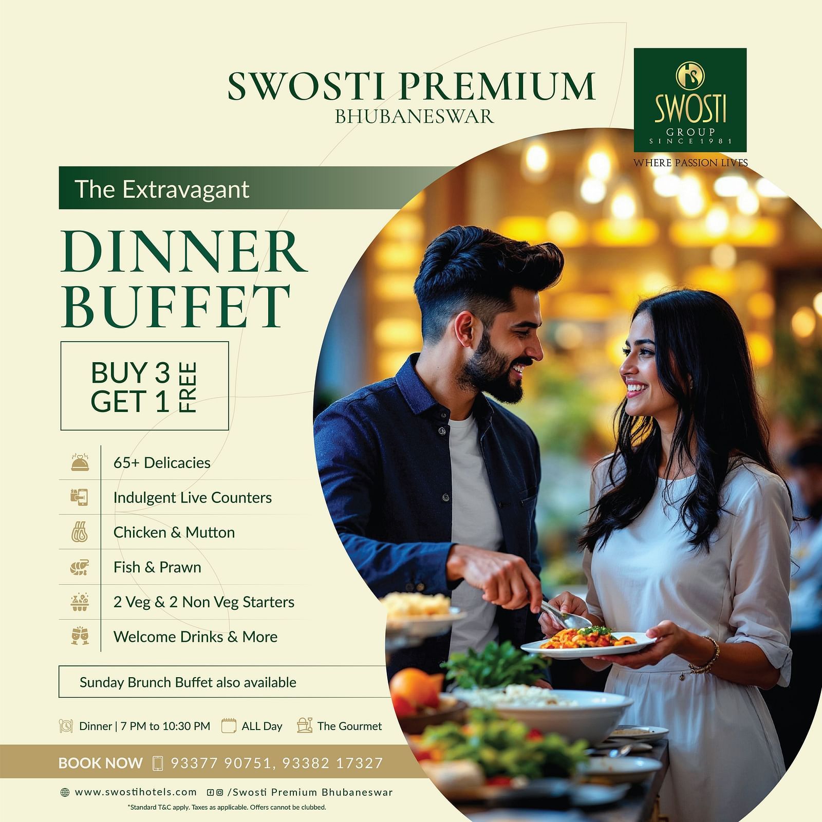 S Premium Dinner Buffet Social Media WTag