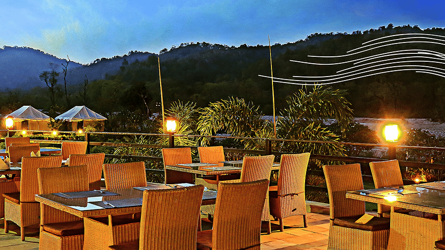 The Deck at The Golden tusk
