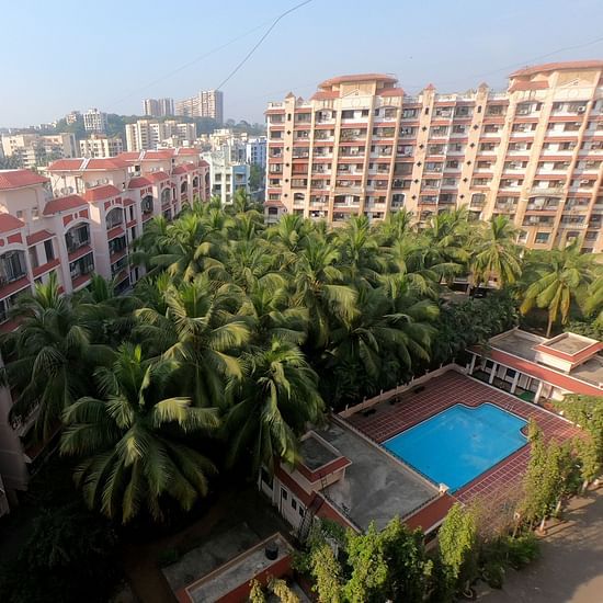 A head shot of the Maxxvalue service apartments in Marol, Andheri West