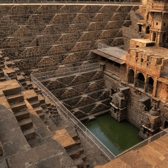 Chand Baori Stepwell-Sunrise View