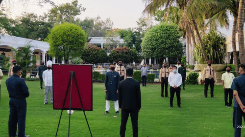 staff trainig at palace