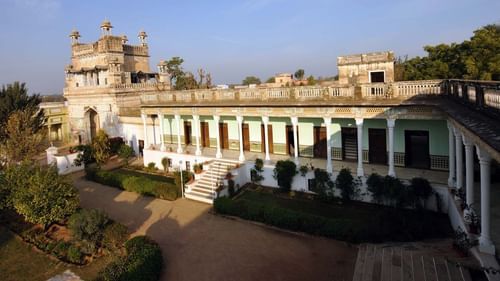 aerial view of The Piramal Haveli - 20th Century, Shekhavati - one of the best heritage hotels in rajasthan