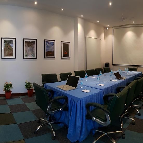 Image of a conference room at Shaheen Bagh resort Dehradun