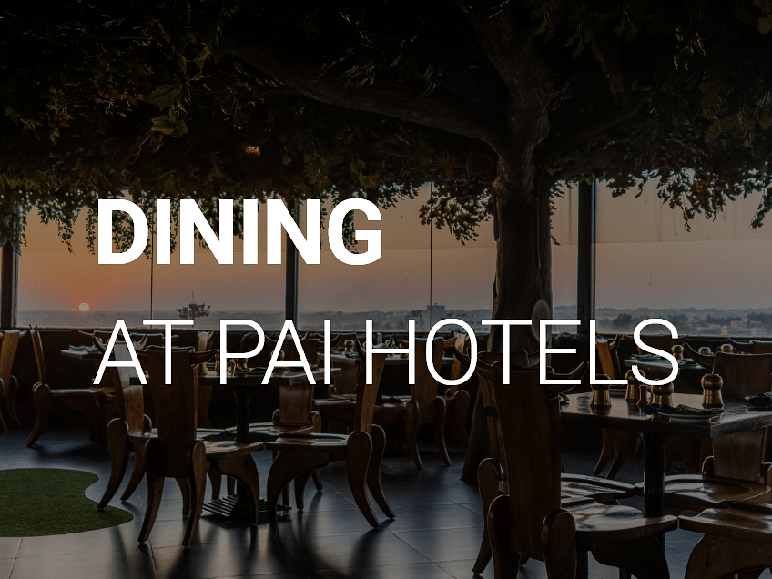 Dining at Pai Hotels creative