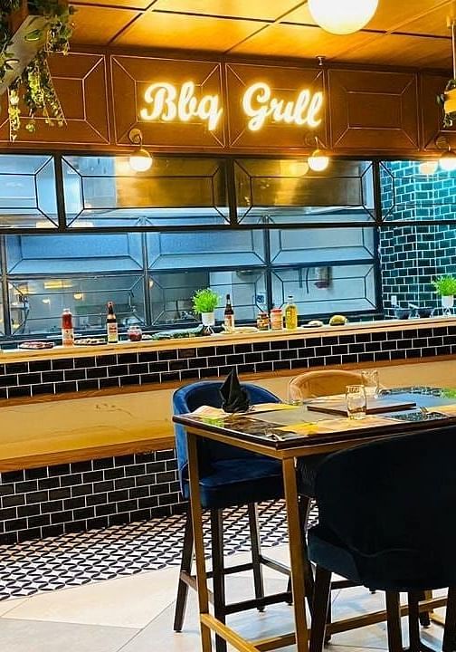 An image of a barbecue grill corner at Themis Barbecue House, Paipat