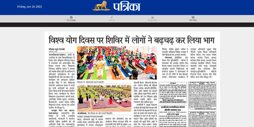 A Hindi article 