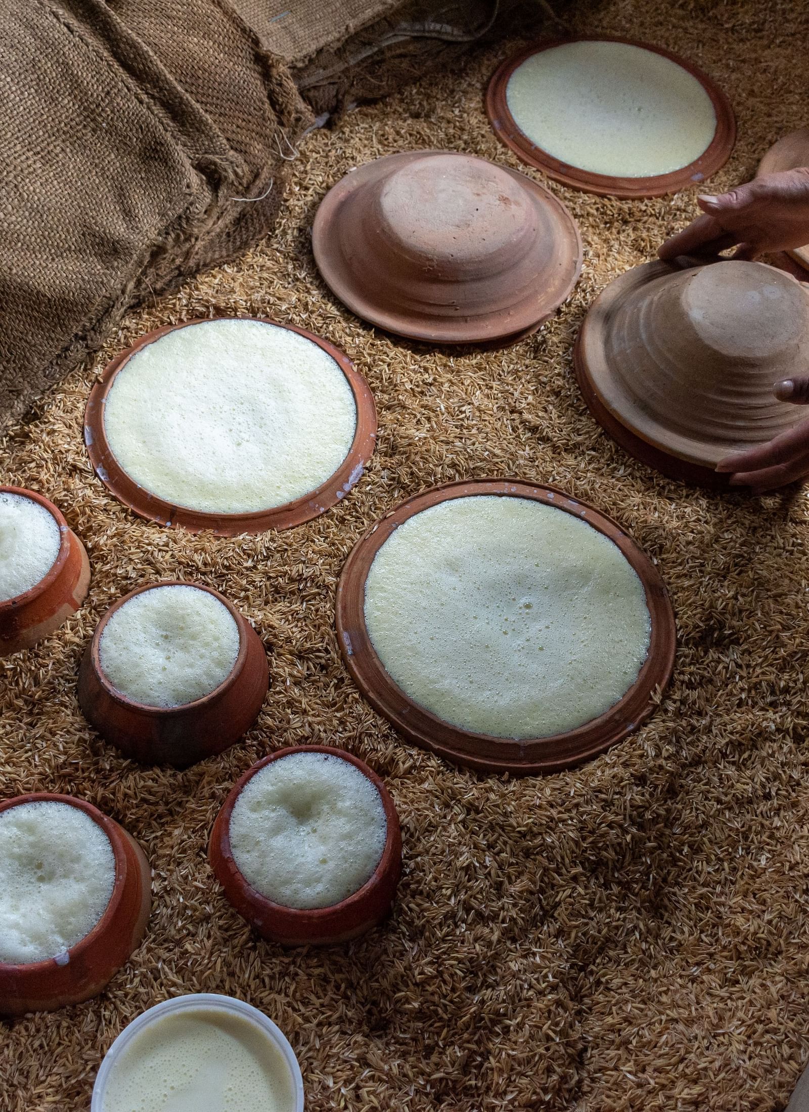 A person preparing a culinary delight