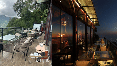 In the 19th Century, perched on the hillside, dinner became part of this performa