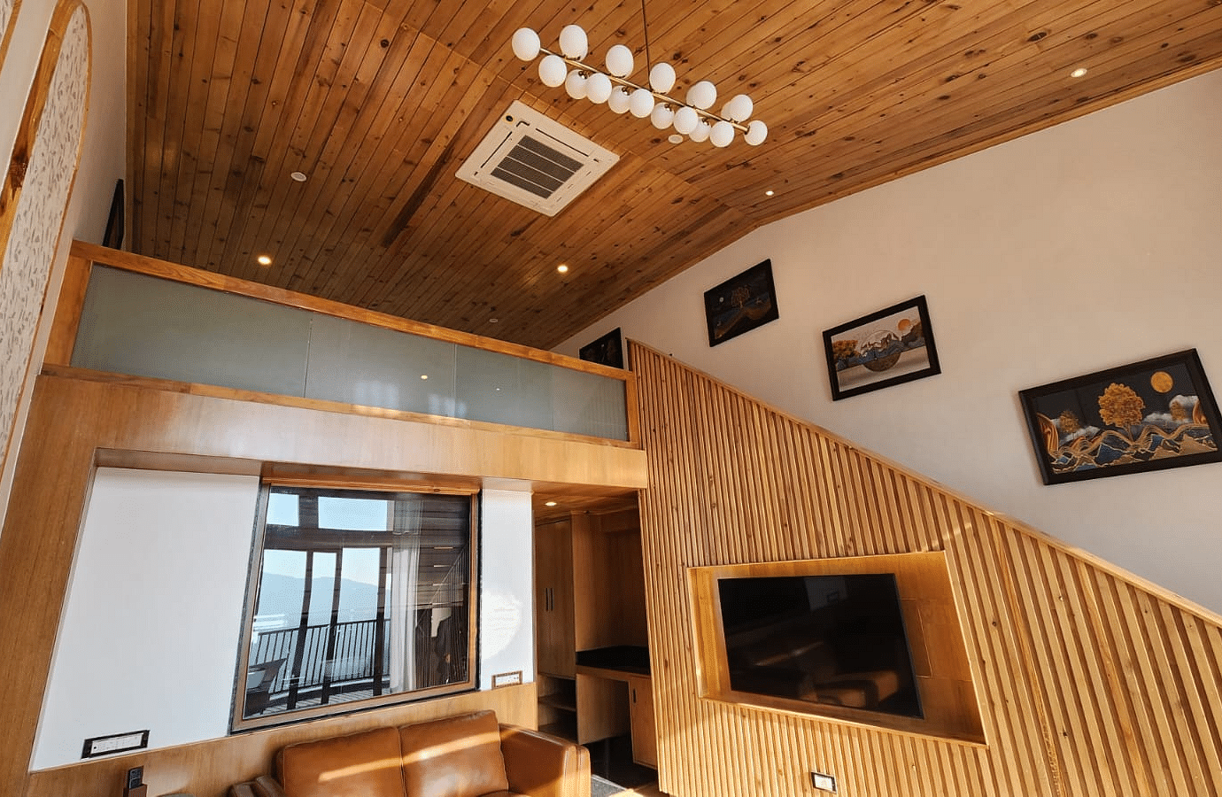 Family penthouse view with jacuzzi