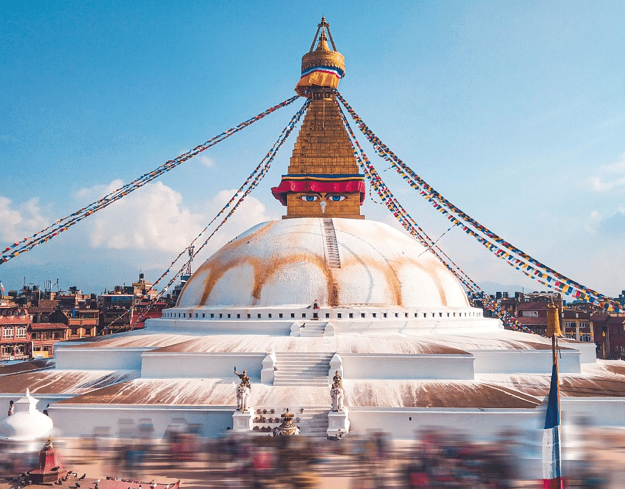 A huge temple situated at the centre of the town Kavya Resort and Spa, Nagarkot