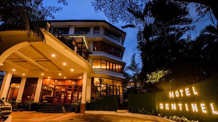 exterior of Hotel Sentinel in Port Blair