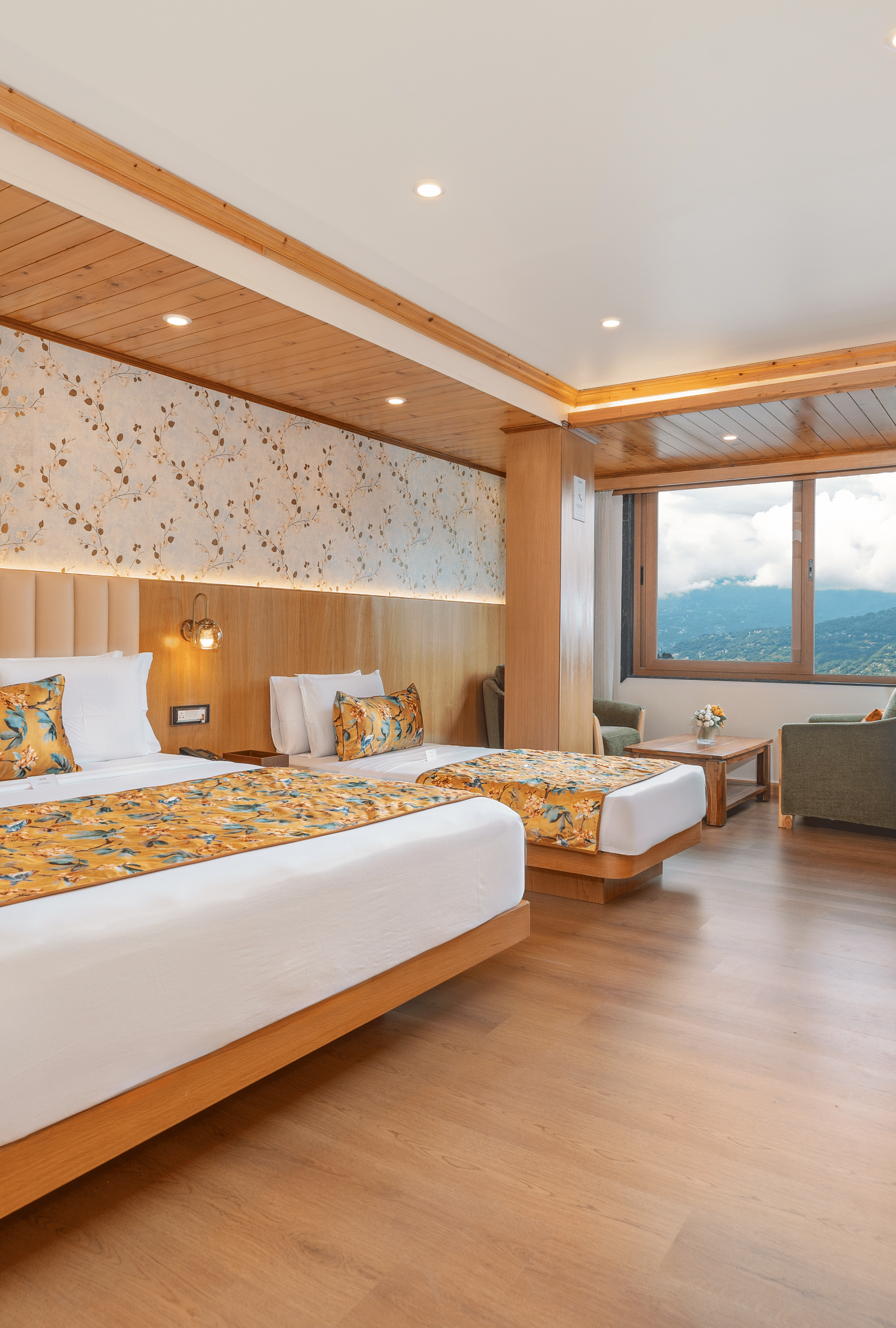 Premium triple view room