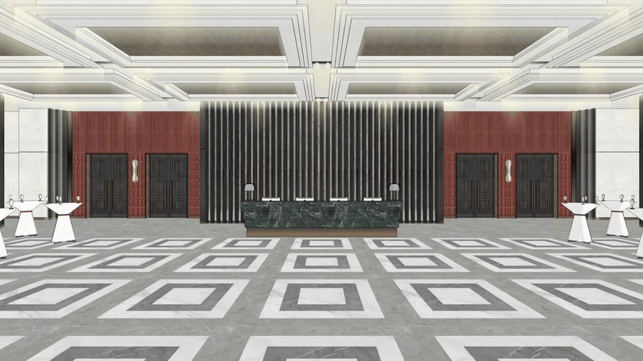 PRE FUNCTION AREA CONVENTION CENTRE