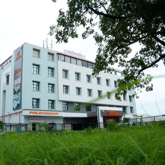 An image of exterior facade of Max Hotel Prayagraj