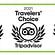 3 years Tripadvisor Travellers Choice