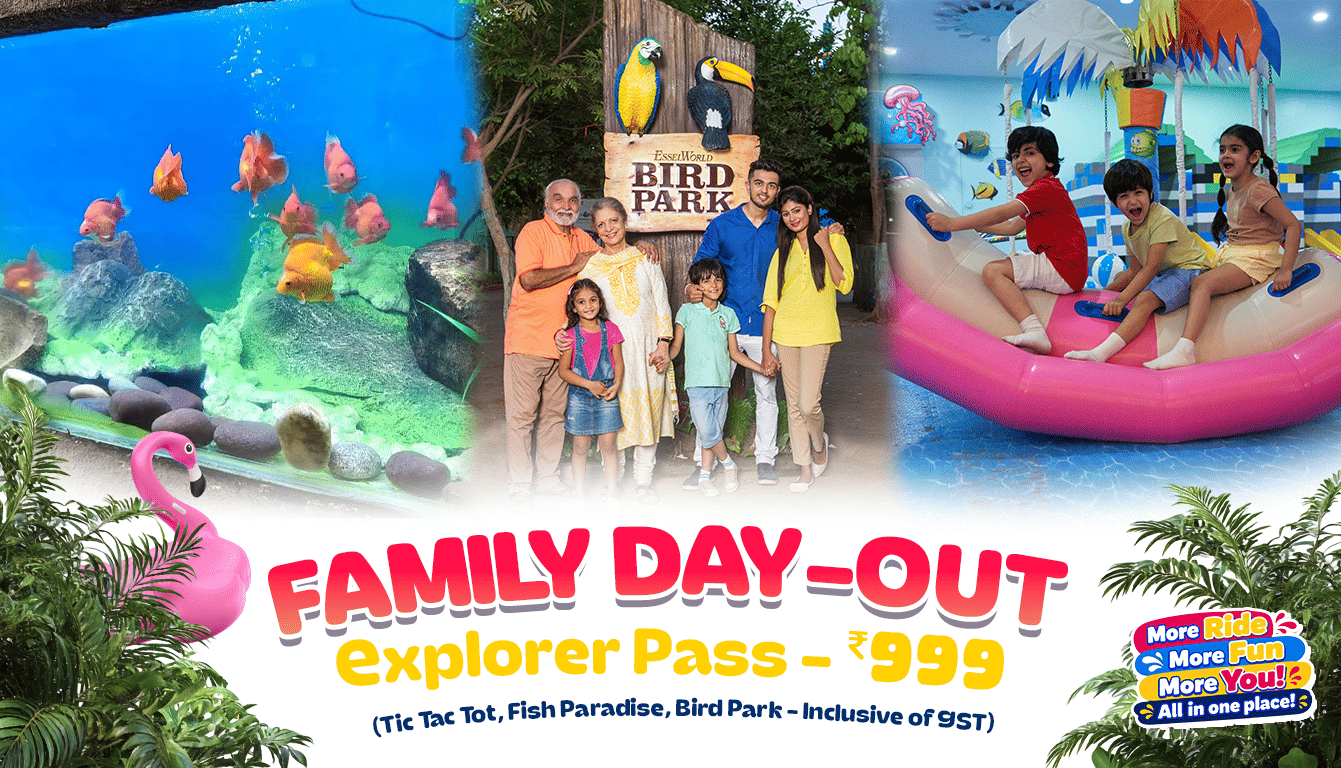 EsselWorld Bird Park & Water Kingdom Ticket Price Details 2026