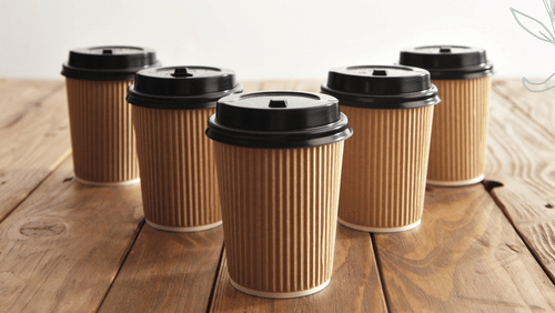 A banner for not using single use products - Karma Lakelands.