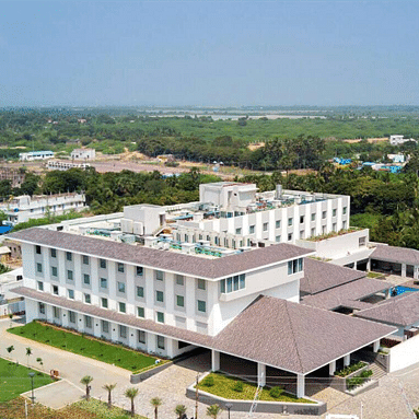 an aerial view of The Residency Towers Rameswaram