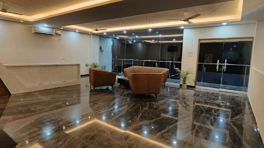 Lobby area of ANS M Square Hotel & Resort, Kalaburagi