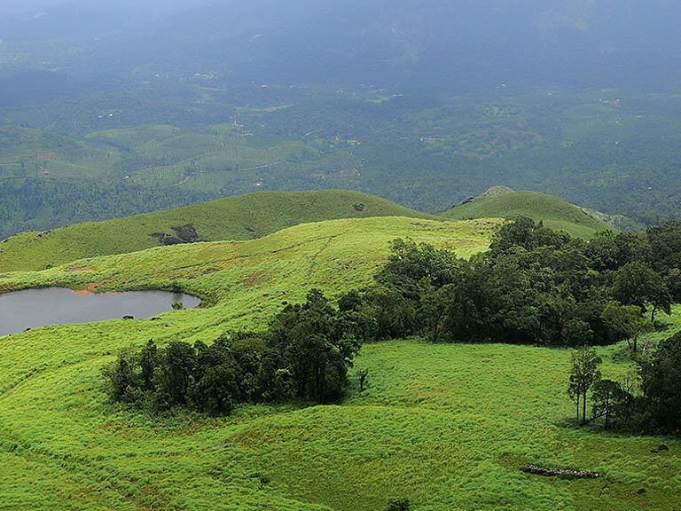 Beautiful view of Chembra-peak
