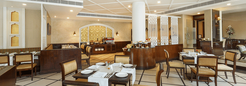 Pavillion Restaurant at La Place Sarovar Portico Lucknow, resorts in lucknow 3