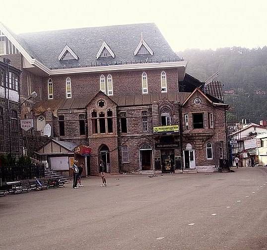 Mall Road at Shimla