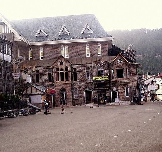 Mall Road at Shimla