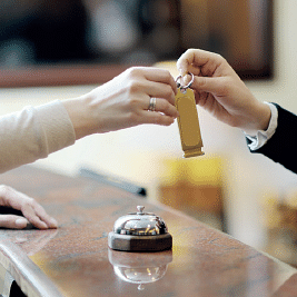 an image indicating flexible check in and check out