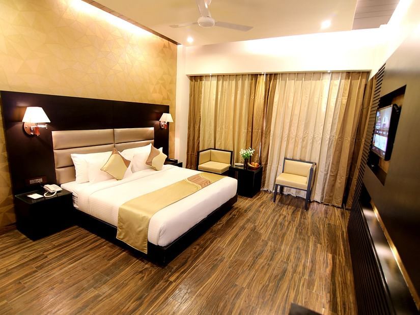 Superior Room features comfortable bedding and beautiful interiors3 - Udman Hotel Haridwar