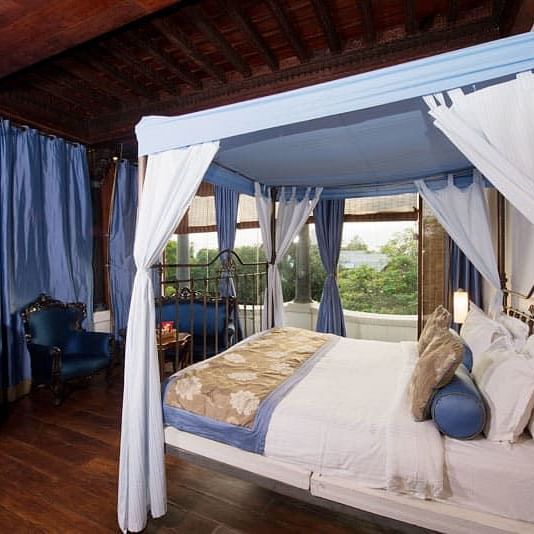 penthouse Room at Le Dupleix Pondicherry 2