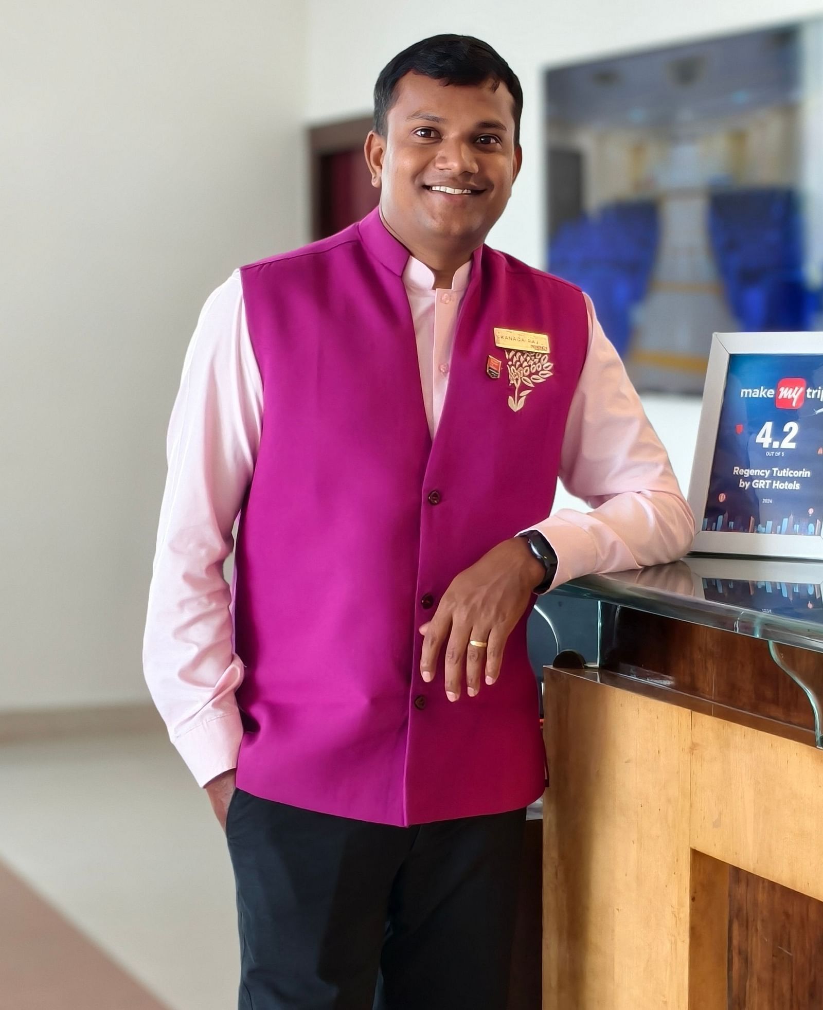 Mr.Kanagaraj Raja - Sr. Front office Executive  