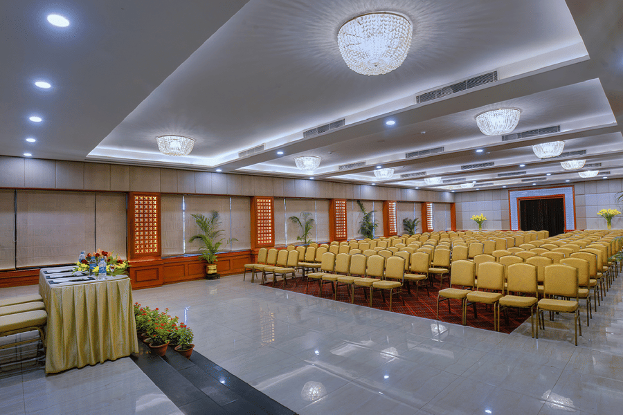 Clarks Varanasi - the sitting area of the conference hall in Varanasi
