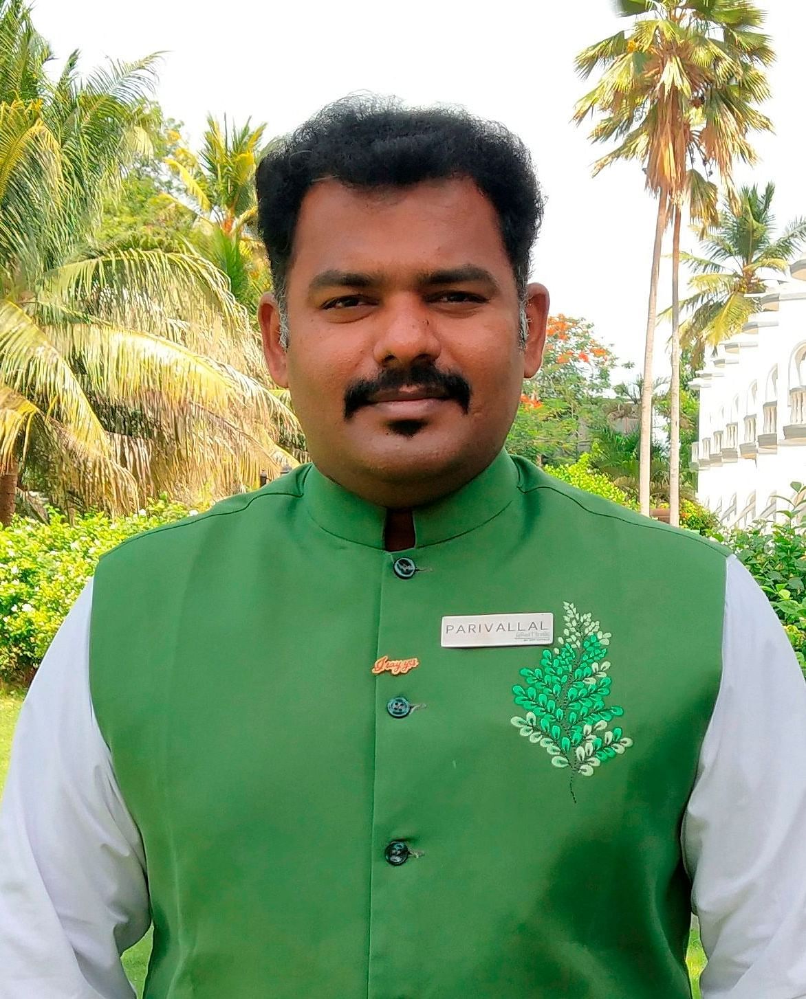 An image of Mr.Parivallal - Front Office Manager