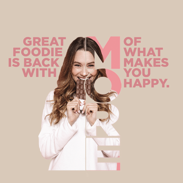 A banner showing the Great Foodie option